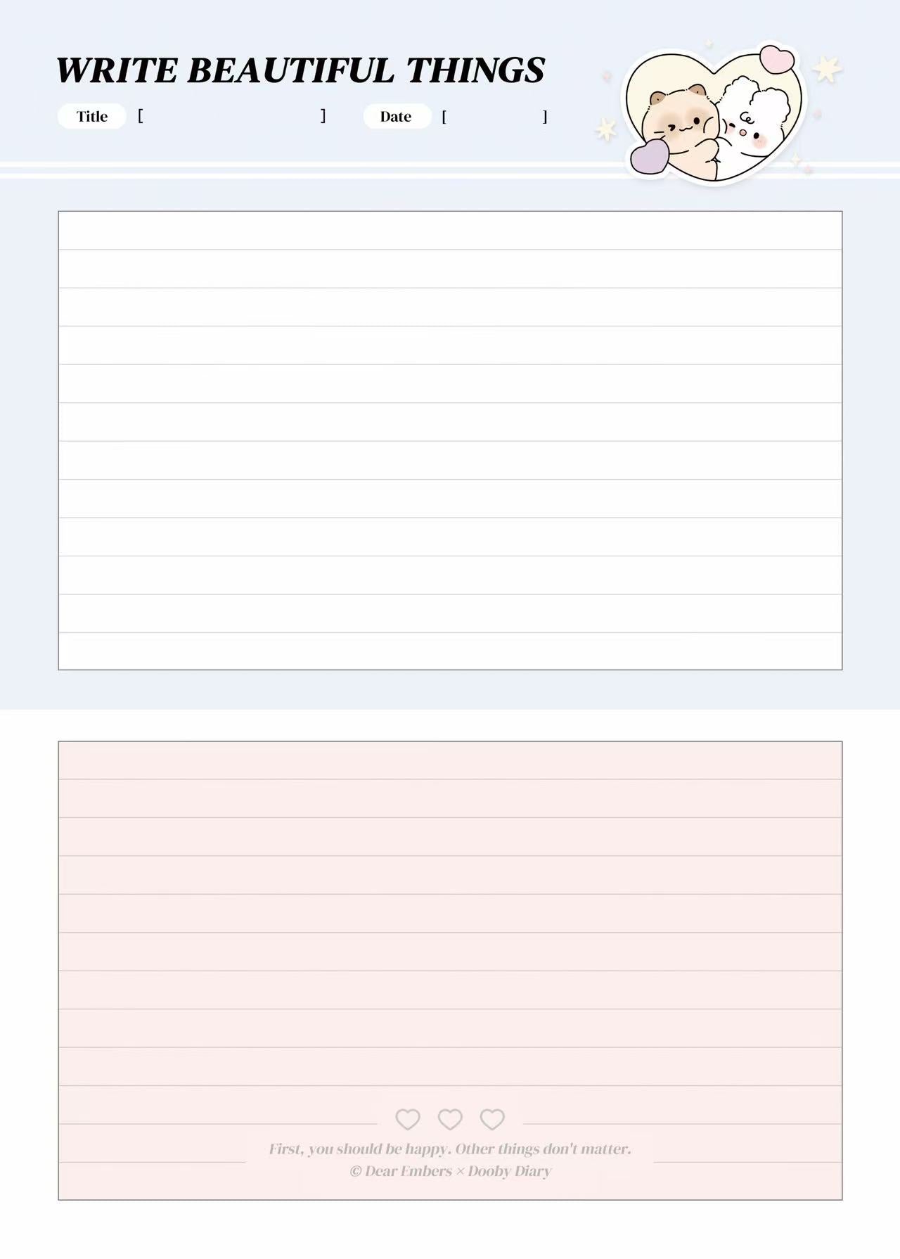 Duo Envelope Notepad