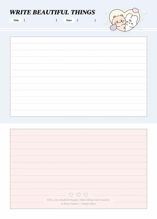 Duo Envelope Notepad