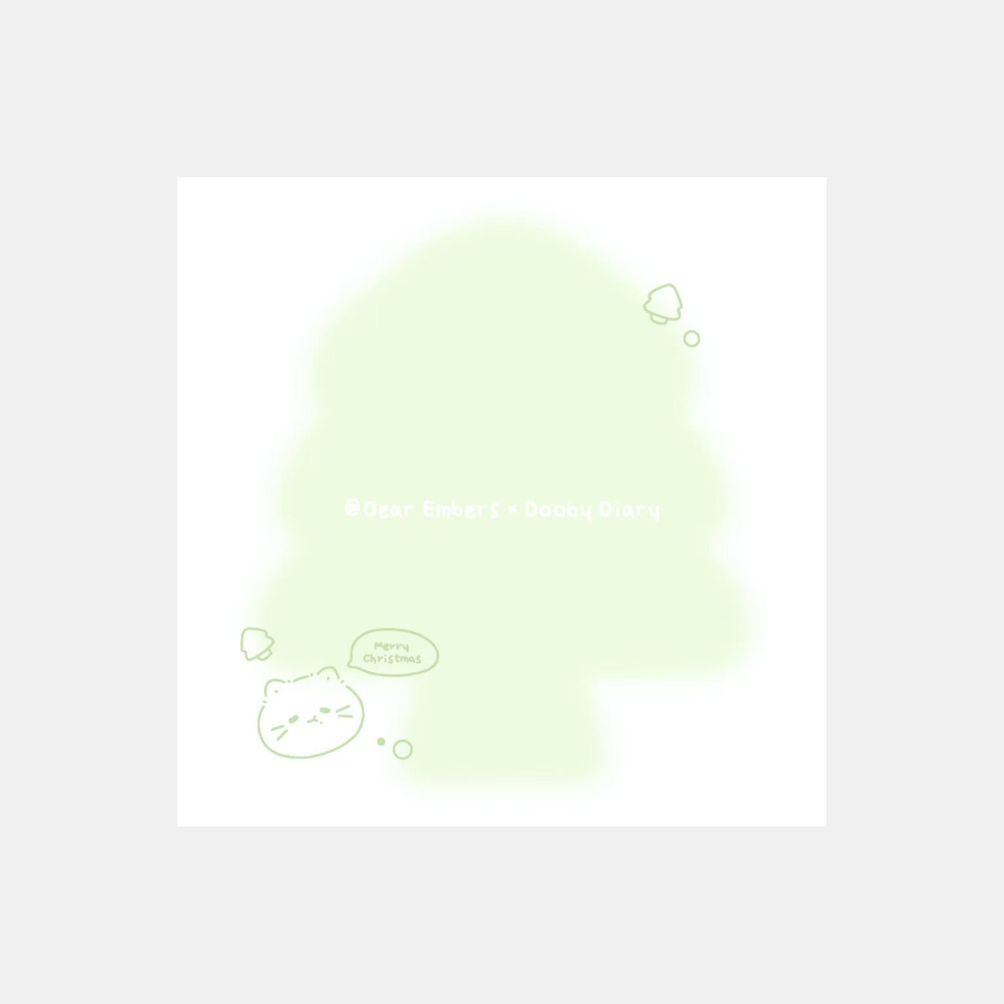 Christmas Tree Memo Pad