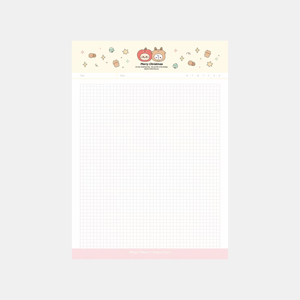 Christmas Little Apple Notepad