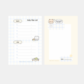 Daily Plan List Refill Paper