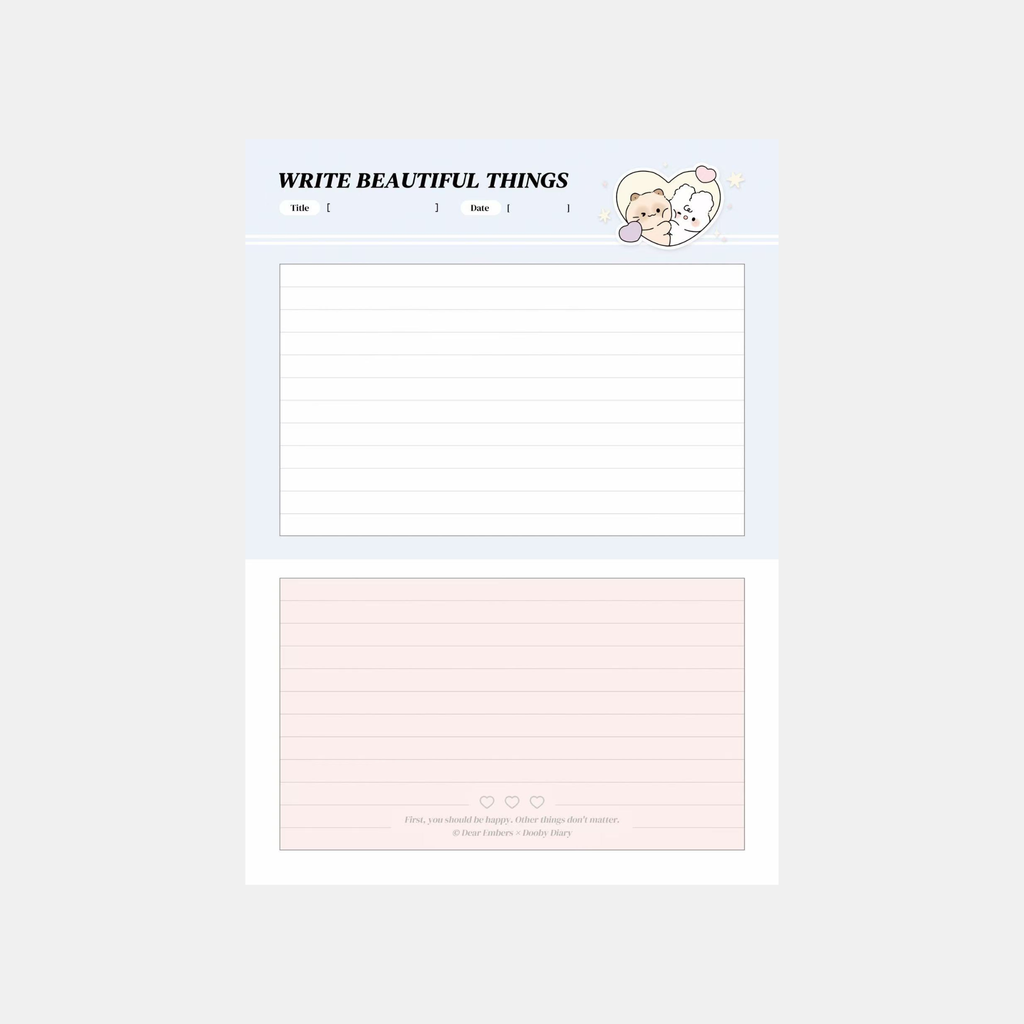 Duo Envelope Notepad