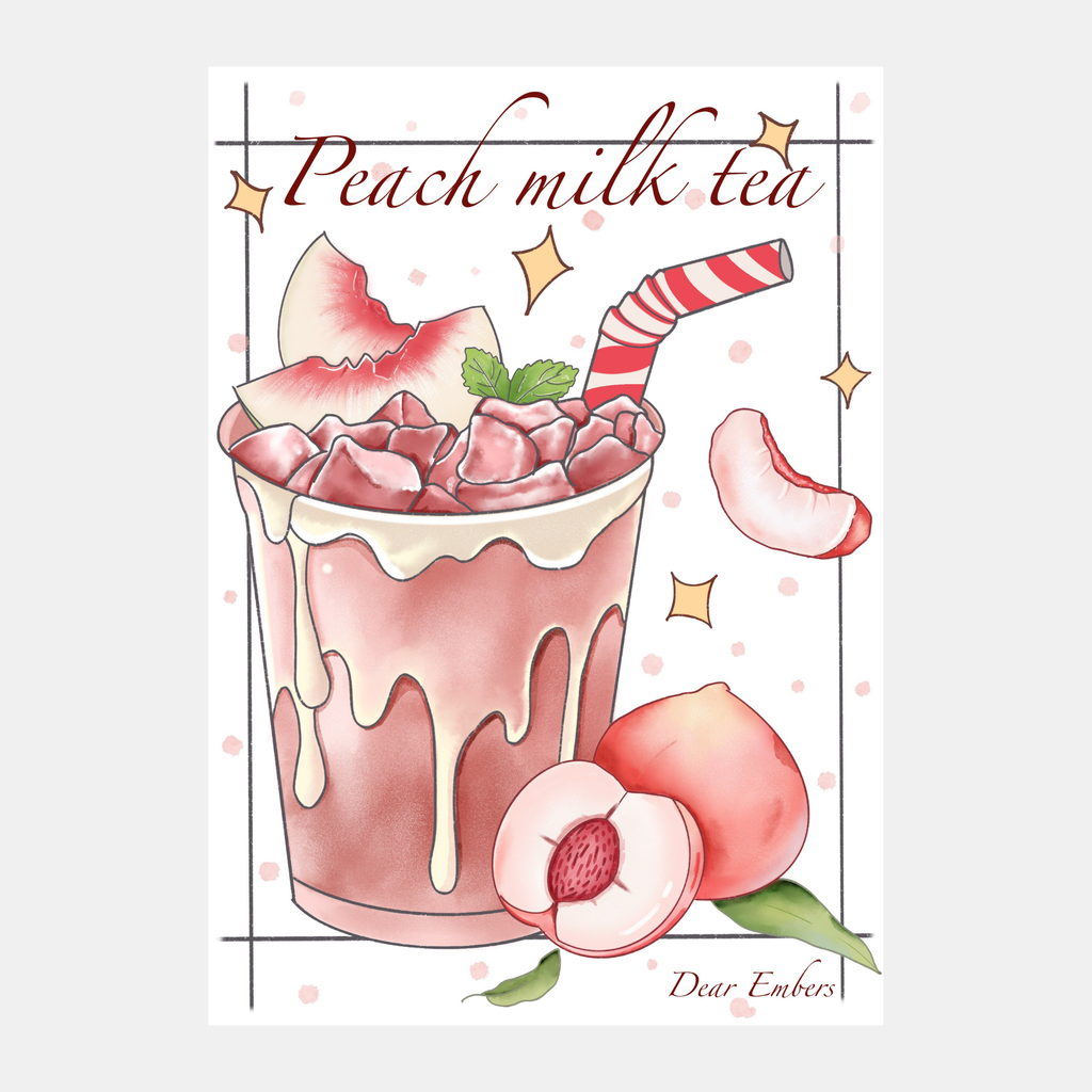 Peach Milk Tea