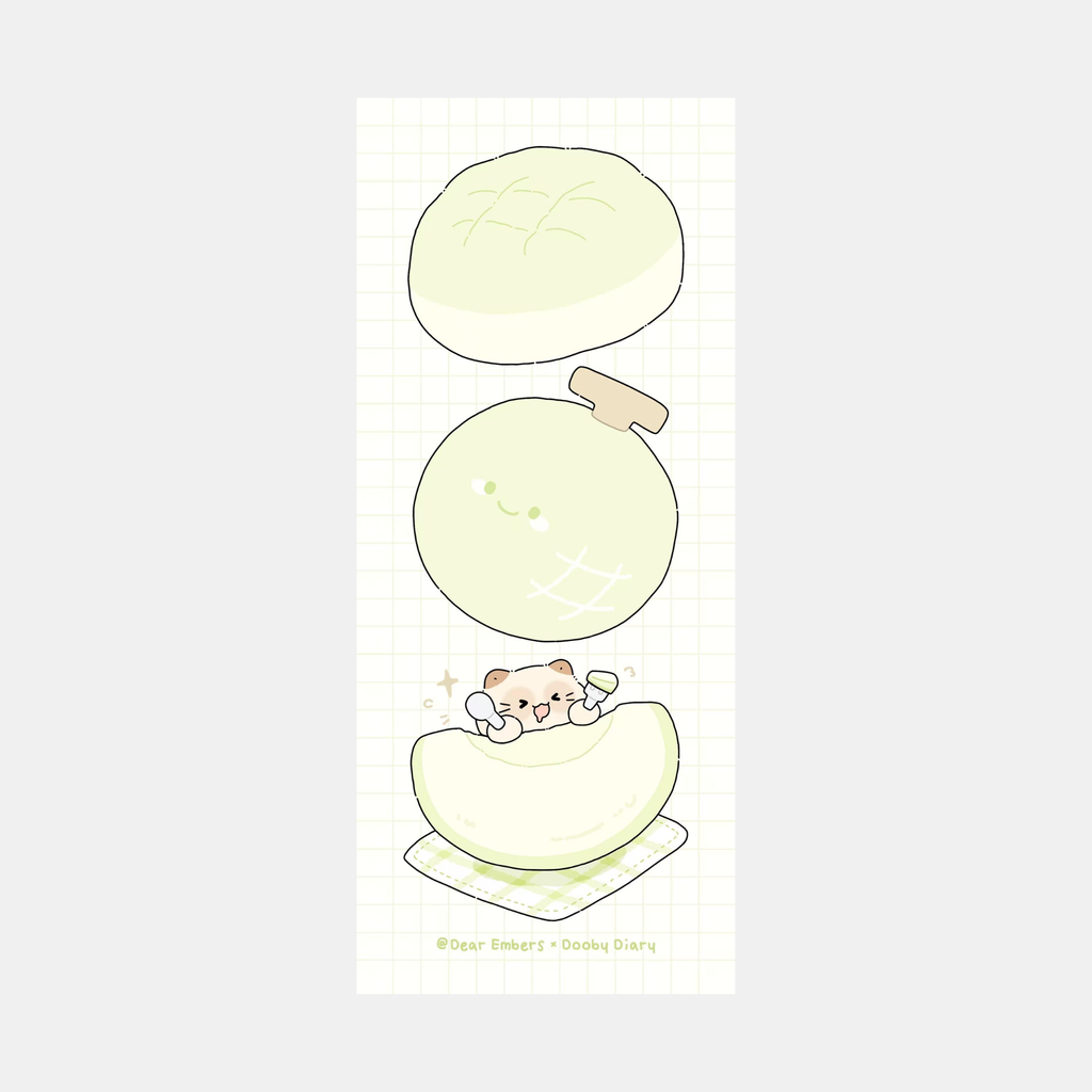 Sweet Melon Memo Pad